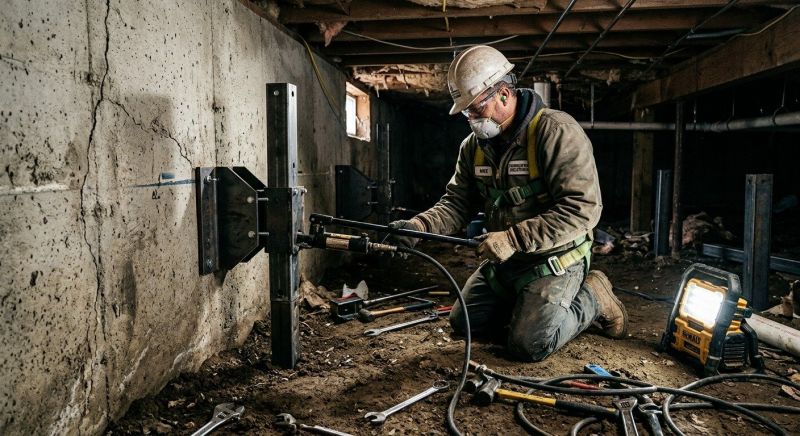 Home Foundation Leveling detail